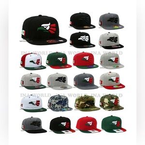 HECHO EN MEXICO Snapback Hat Aguila Eagle Flat Bill Cap New with Tags OSFM